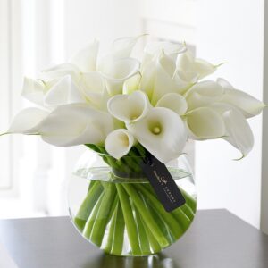 Luxury White Calla Lily Globe