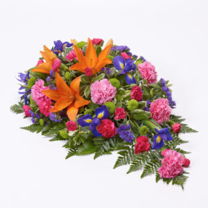 Lily and Iris Teardrop Spray Vibrant