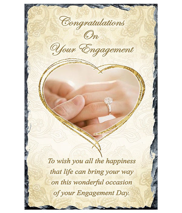 Ornate Heart & Ring Slate - Engagement-0