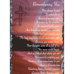 Beach Remembrance Slate