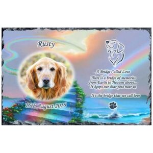Stairway, Photo & Paws DOG Remembrance Slate