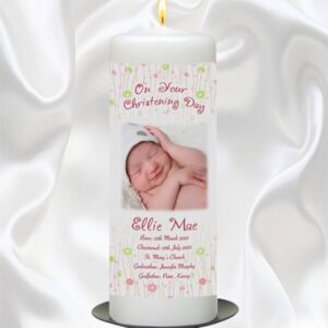 Pink All things Nice Photo Candle  - 9